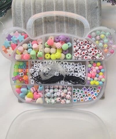 Elma Kutulu Cocuk Boncuk Seti 5