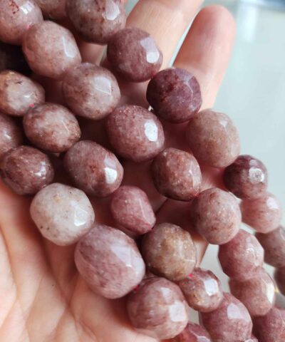 Elmas Kesimli Arpa Cilek Kuvars Tasi 3