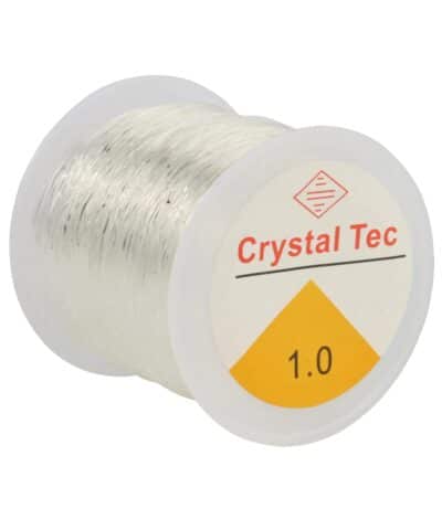 Esnek Lastikli Şeffaf Takı Misina İpi 100 Metre - 1 MM