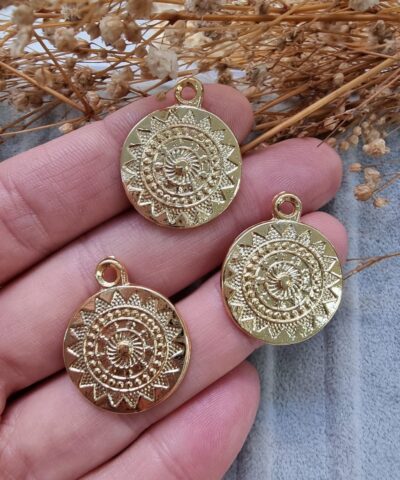 Etnik Motifli Kolye Ucu 4