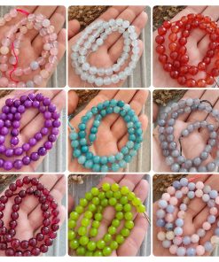 Faset Doğal Taş Boncuk Çeşitleri 8 MM