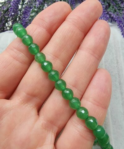 Fasetli Aventurin Dogal Tas Dizi 6 Mm