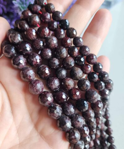 Fasetli Granat Lal Tasi Dizi