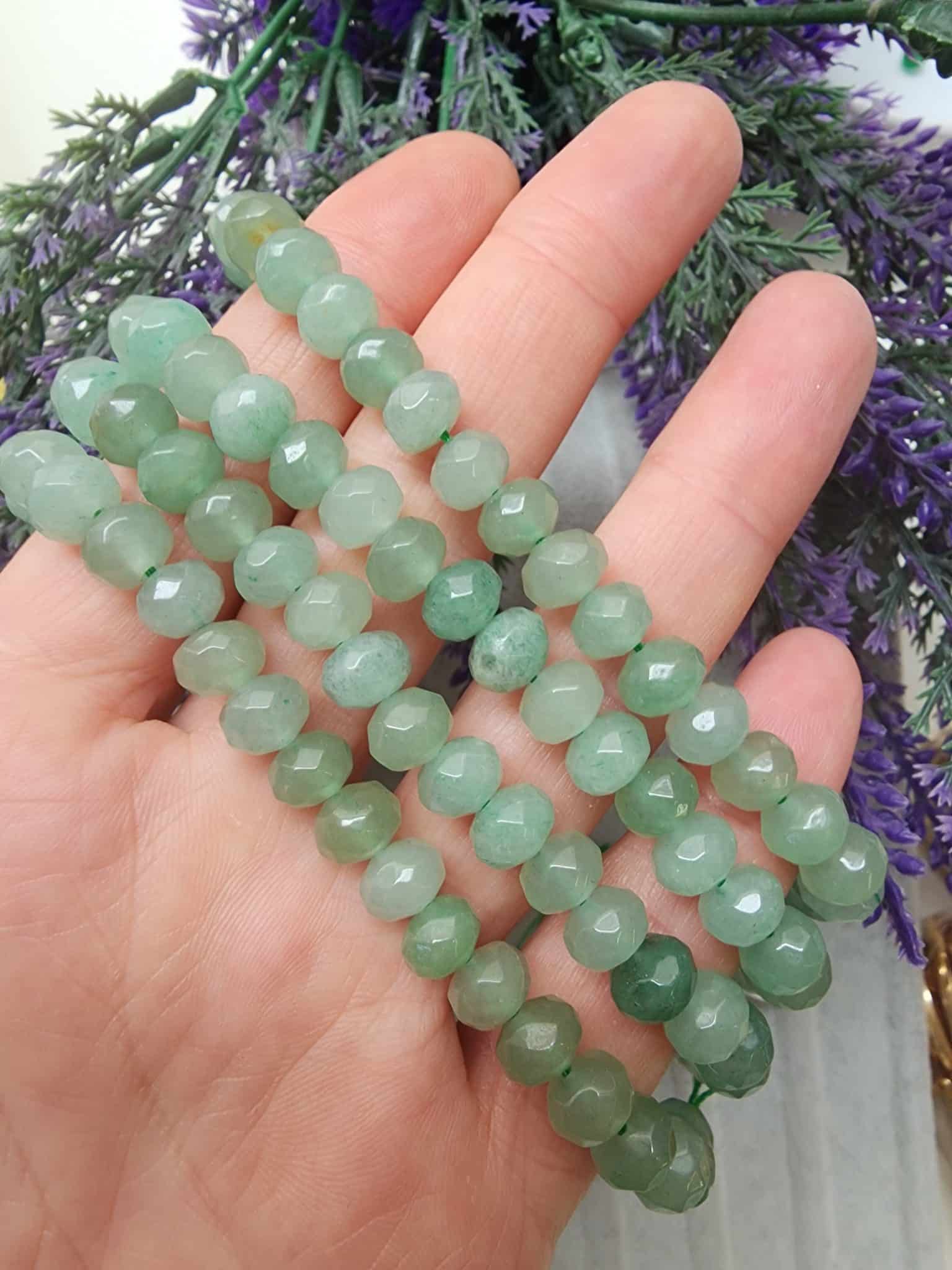 Fasetli Rondela Aventurin Tasi 2