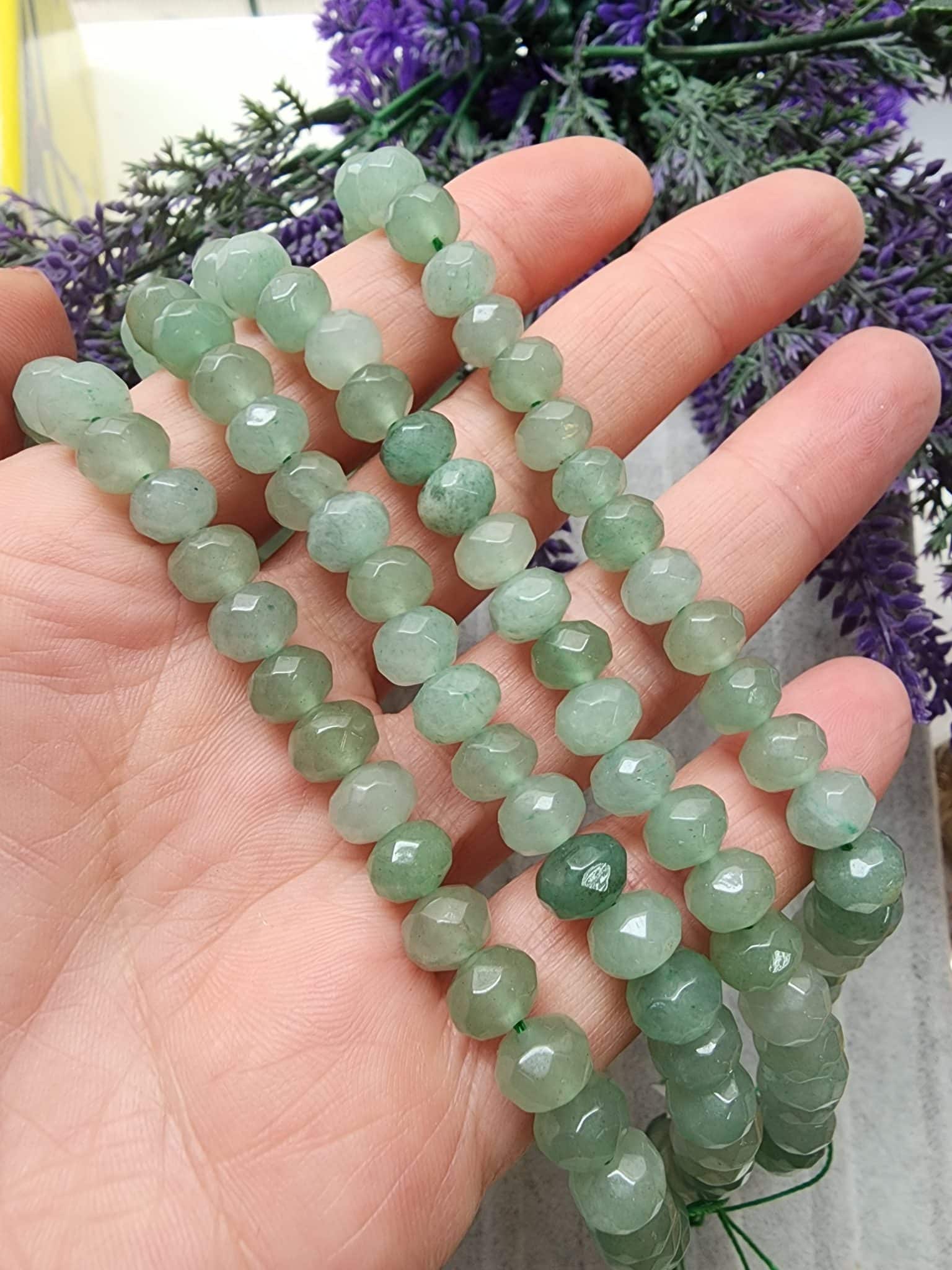 Fasetli Rondela Aventurin Tasi 4