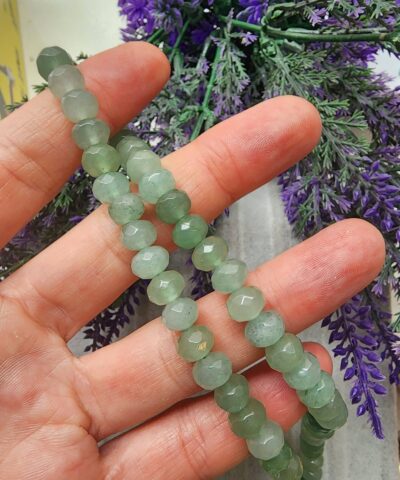 Fasetli Rondela Aventurin Tasi