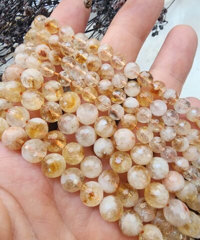 Feset Buzlu Sitrin Dogal Tas Dizi Aaa 2