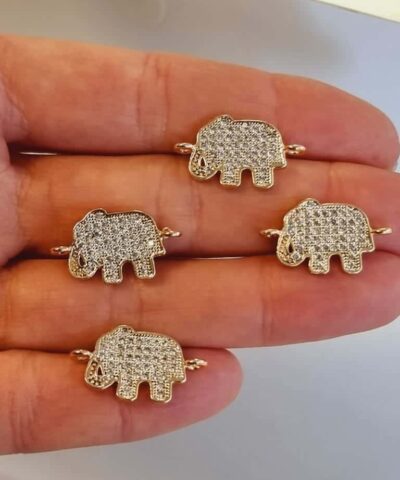 Fil Cift Kulp Zirkon Tasli Bileklik Ucu 2