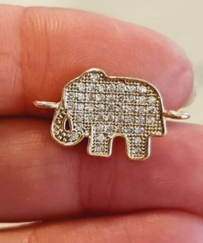 Fil Cift Kulp Zirkon Tasli Bileklik Ucu 3