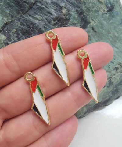 Filistin Haritası Kolye Ucu