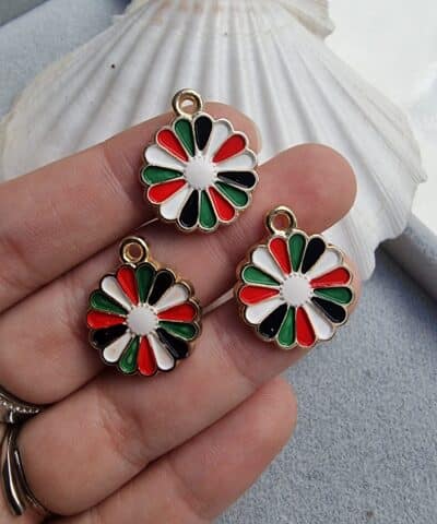 Filistin Papatya Kolye Ucu