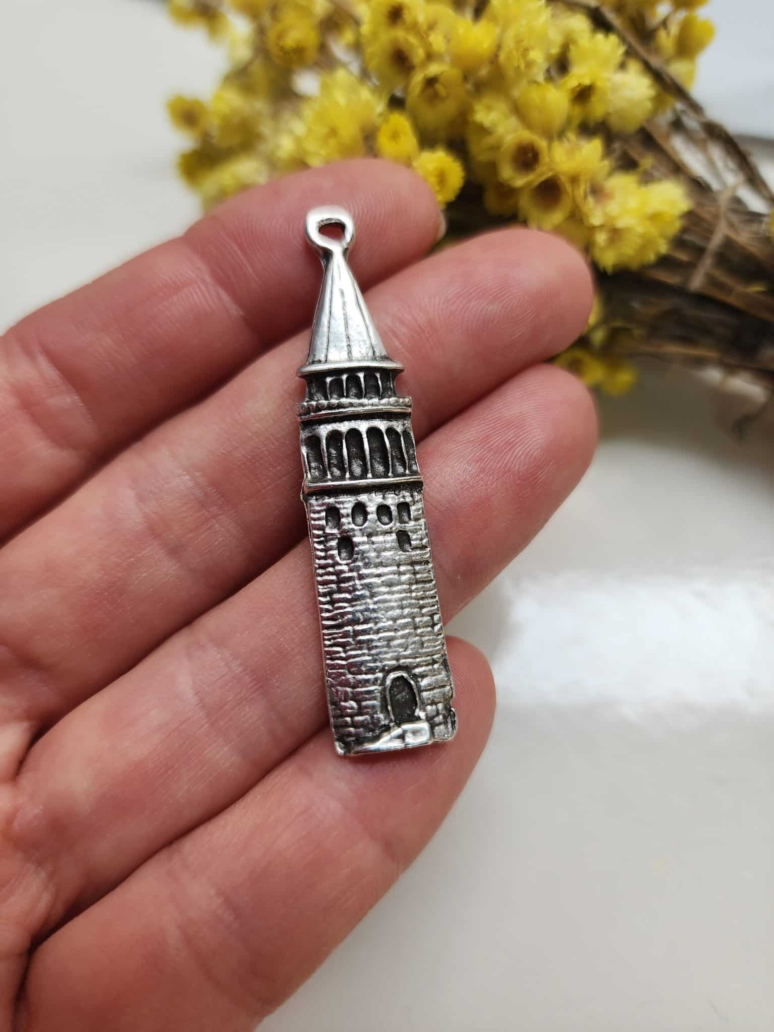 Galata Kulesi Kolye Ucu