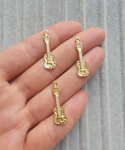 Gitar Döküm Kolye Ucu