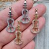 Gitar Tasli Kolye Ucu Scaled