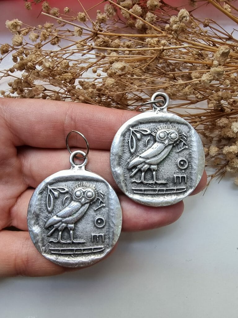 Gizemli Baykus Kolye Ucu