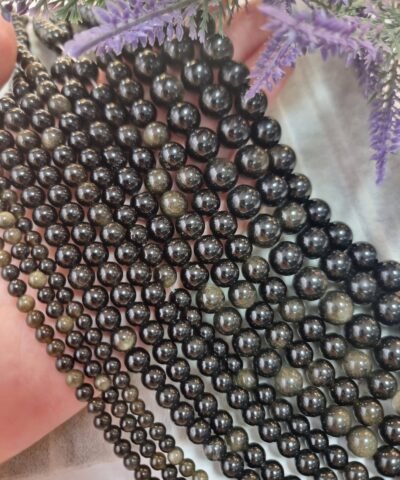 Gold Obsidyen Doğal Taş Dizi