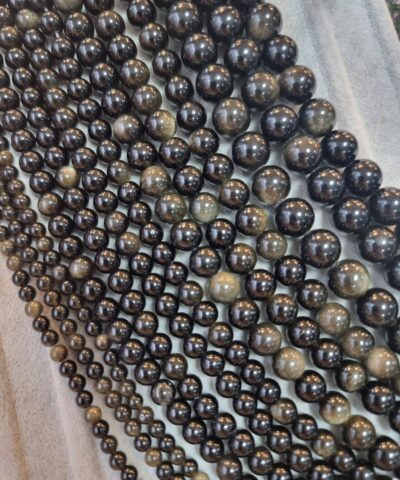 Gold Obsidyen Dogal Tas Dizi