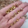 Taşlı Rondela Gold