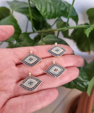 Goz Zirkon Tasli Kolye Ucu 5