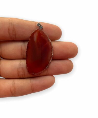 Granat Dogal Tas Kolye Ucu