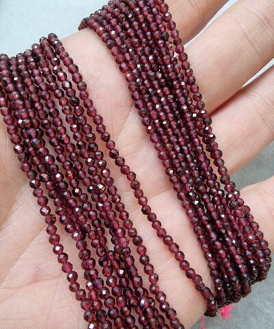 Granat Faset Kesim 2 Mm Dogal Tas 2