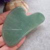 Gua Sha Aventurin Masaj Tasi