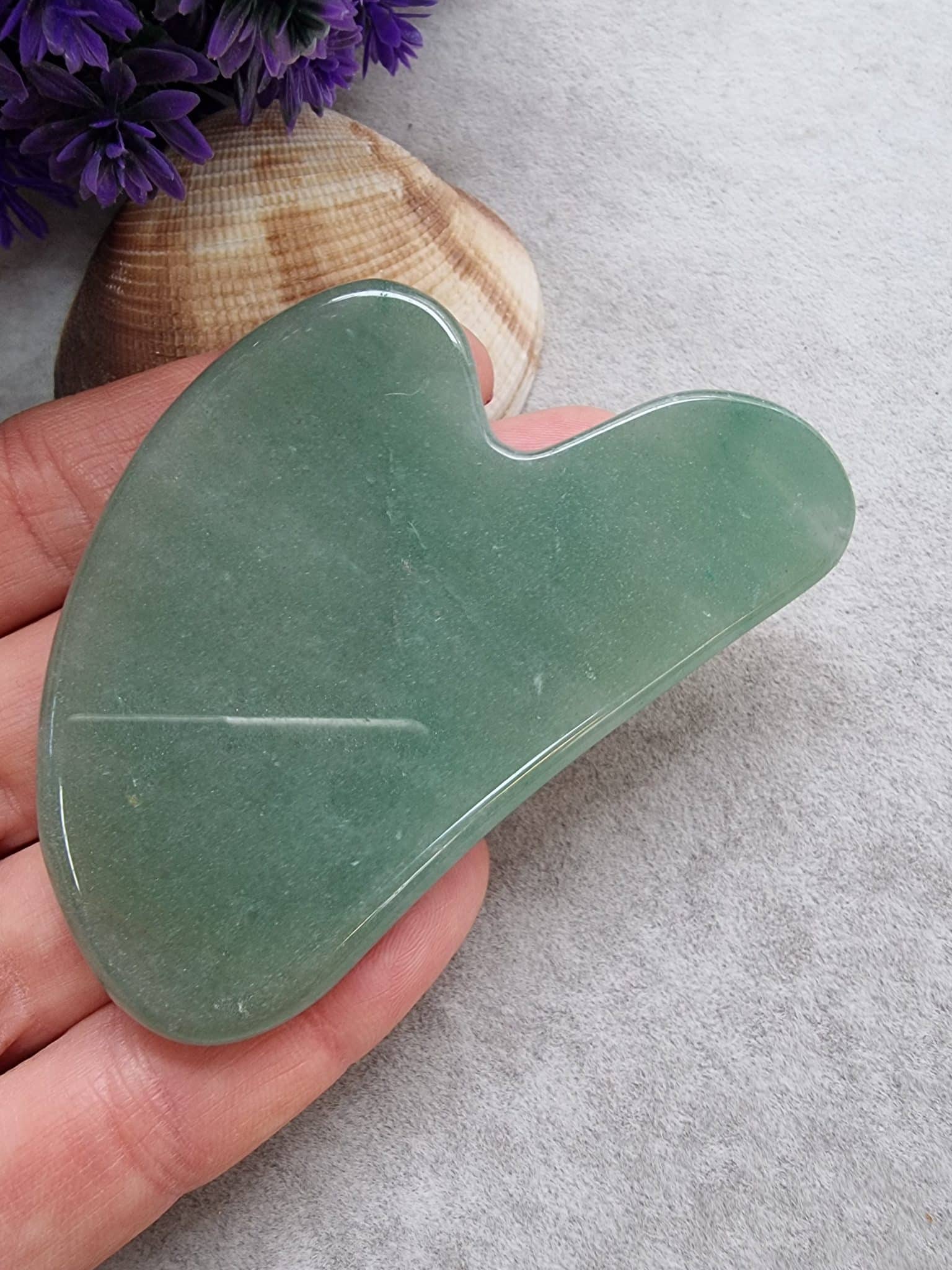 Gua Sha Aventurin Masaj Tasi