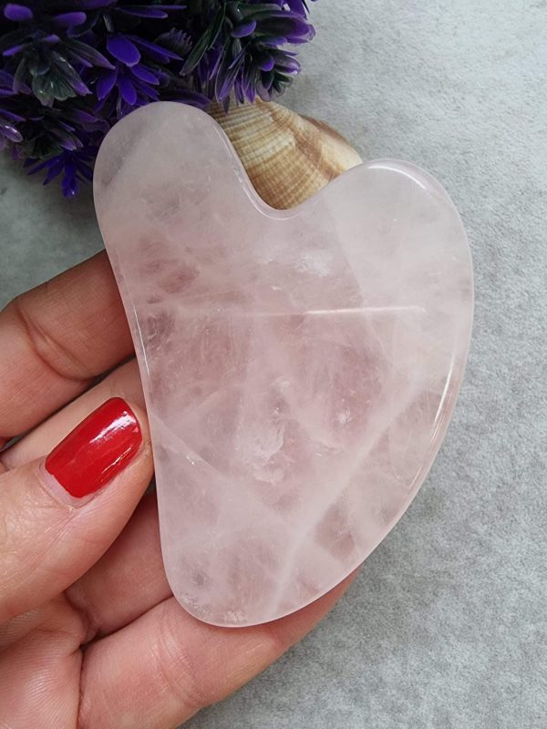 Gua Sha Pembe Kuvars Masaj Taşı - Görsel 3