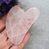 Gua Sha Pembe Kuvars Masaj Taşı - Görsel 2