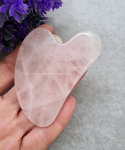 Alternative view of Gua Sha Pembe Kuvars Masaj Taşı