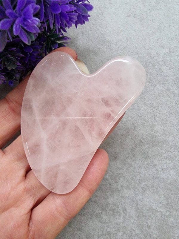 Gua Sha Pembe Kuvars Masaj Taşı - Görsel 2