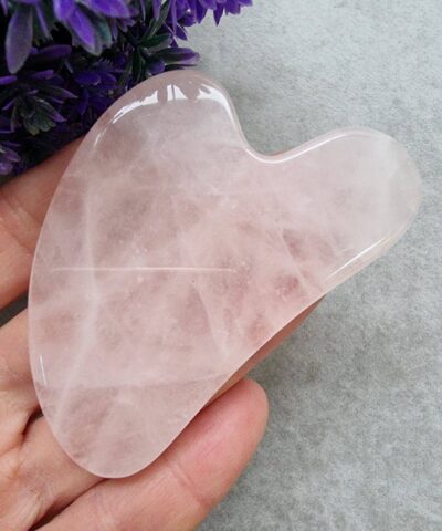 Gua Sha Pembe Kuvars Masaj Taşı