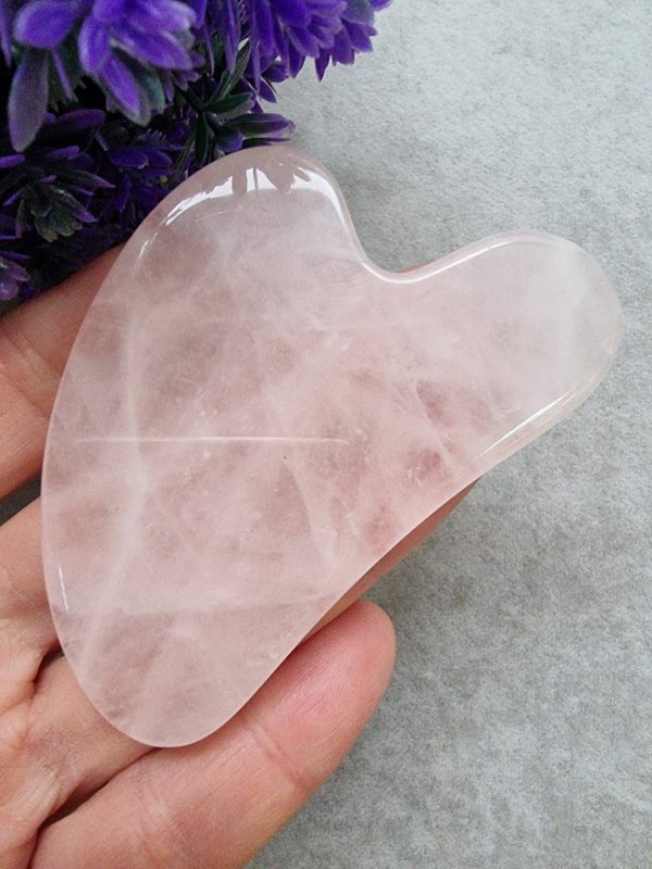 Gua Sha Pembe Kuvars Masaj Taşı