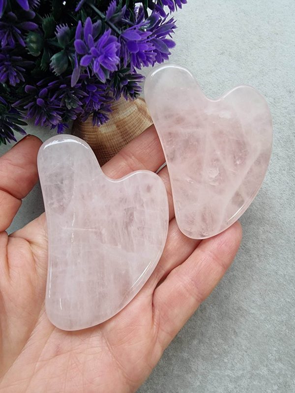 Gua Sha Pembe Kuvars Masaj Taşı - Görsel 4