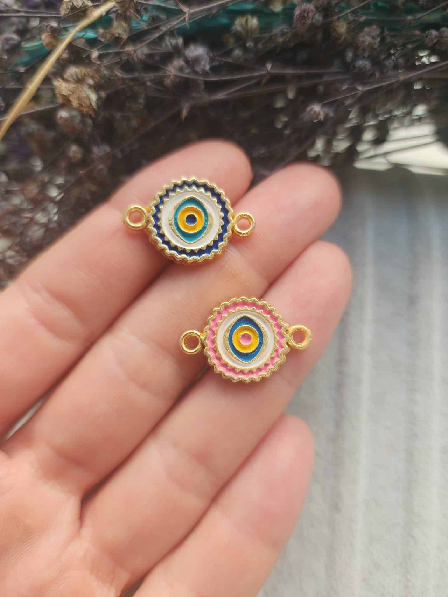 Güneş Desenli Göz Bileklik Ucu