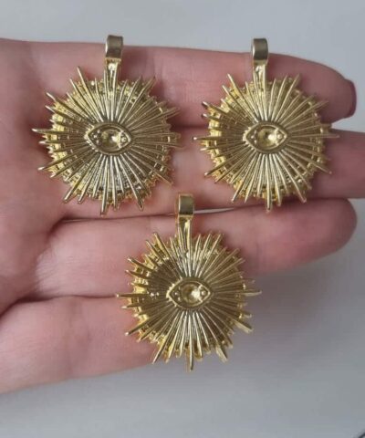 Gunes Goz Dokum Buyuk Kolye Ucu 6