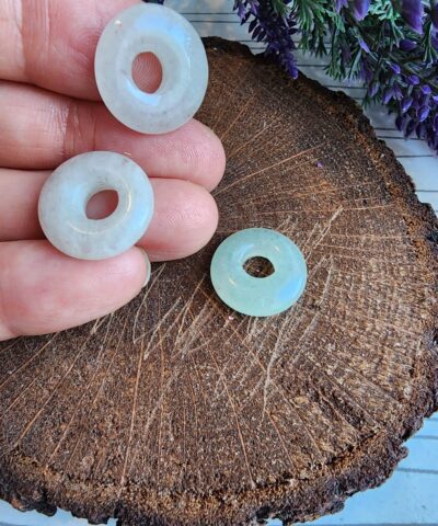 Halka Aventurin Dogal Tas Kolye Ucu 2