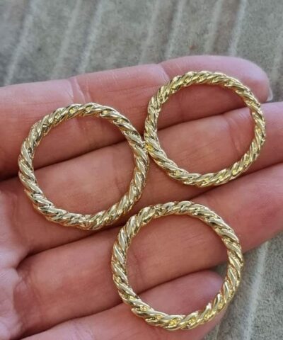 Halka Burgulu 3 Cm Taki Ara Malzemesi 8