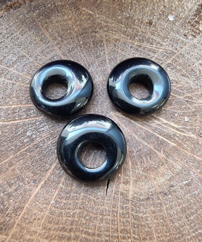 Halka Oniks Dogal Tas Kolye Ucu 2