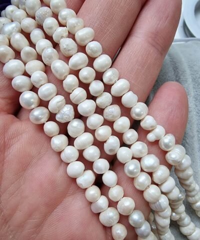 5-6 MM Ham Barok Doğal İnci