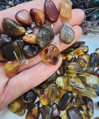 Ham Kehribar Kolye Ucu 502 2