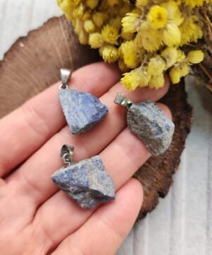 Ham Lapis Taşı Kolye Ucu