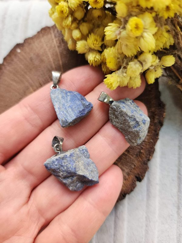Ham Lapis Taşı Kolye Ucu