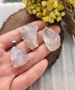 Ham Opal Taşı Kolye Ucu