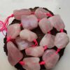 Ham Tamburlanmis Pembe Kuvars Kutle Dogal Tas 5