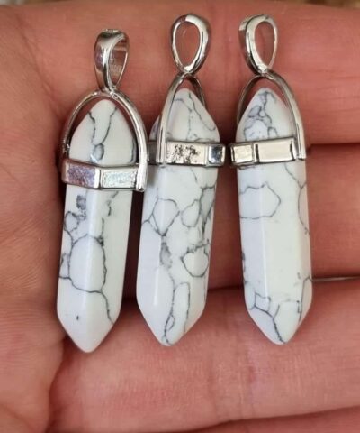 Havlit Pandul Dogal Tas Kolye Ucu