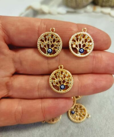 Hayat Agaci Zirkon Tasli Taki Malzemesi