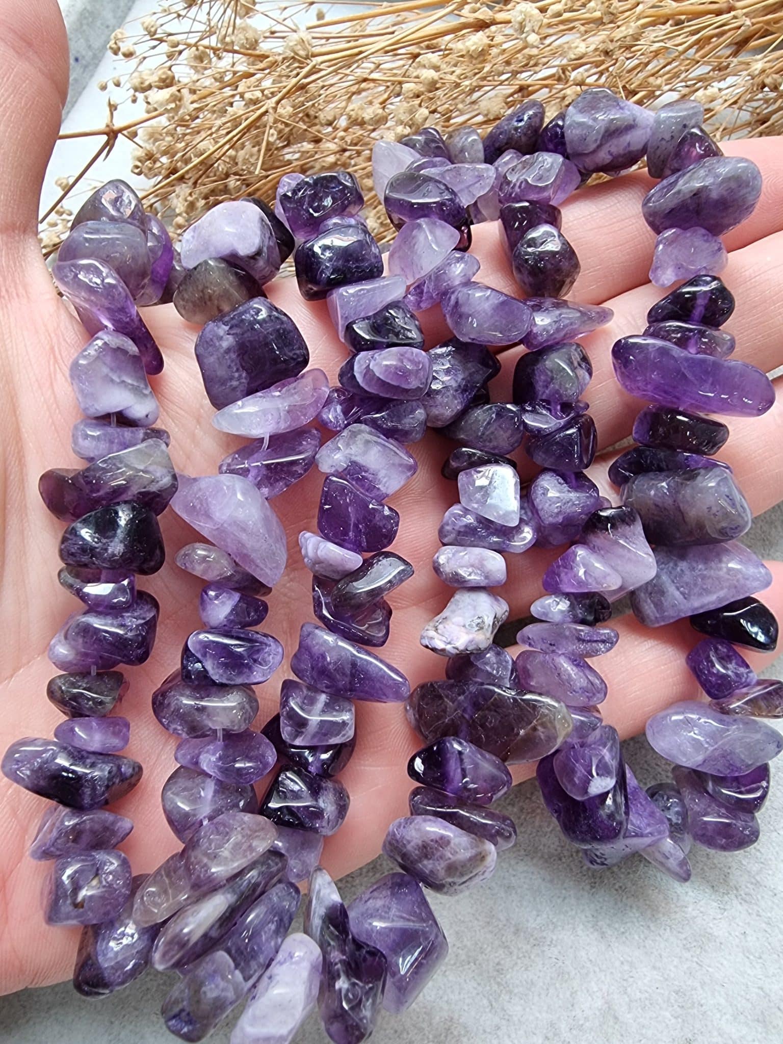 İri Ametist Kirik Dogal Tas