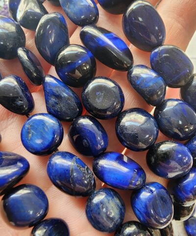 İri Laci Kaplan Gozu Amorf Sekilli Dogal Tas