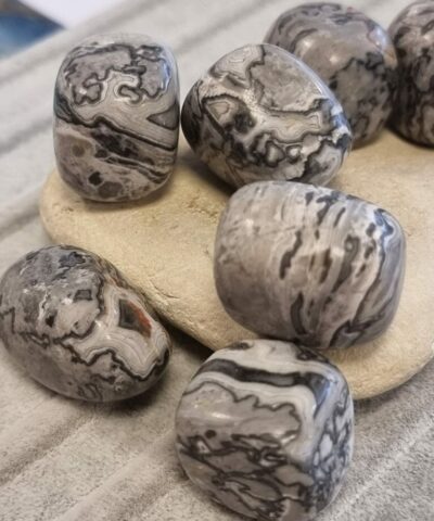 Jasper Dalmacya Tamburlanmis Dogal Tas 2